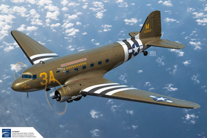  Academy 1/144 Douglas C-47 Skytrain USAAF 1943-1944 