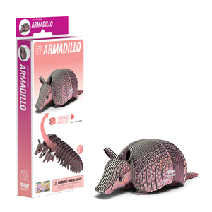  Eugy 95 Armadillo Card 3D Puzzle 