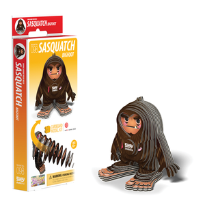 Eugy 98 Sasquatch Bigfoot Card 3D Puzzle Eugy 98 Sasquatch Bigfoot Card 3D Puzzle