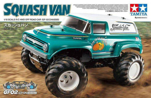  Tamiya RC Squash Van GF-02 Model Kit 