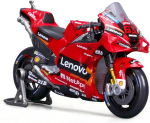 Maisto 1/18 2022 Ducati Lenovo #63 Bagnaia Diecast Model Maisto 1/18 2022 Ducati Lenovo #63 Bagnaia Diecast Model