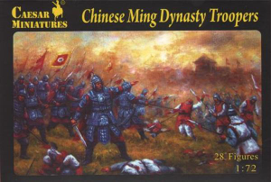  Caesar Miniatures 1/72 Chinese Ming Dynasty Troopers Model Figures 