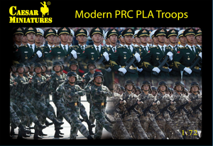  Caesar Miniatures 1/72 Modern Chinese PLA Troops Model Figures 