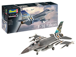 Revell 1/32 General Dynamics F-16 Falcon 50th Anniversary   Revell 1/32 General Dynamics F-16 Falcon 50th Anniversary