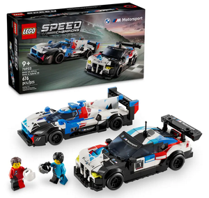 Lego Speed Champions BMW M4 GT3 & BMW M Hybrid V8 Race Cars Lego Speed Champions BMW M4 GT3 & BMW M Hybrid V8 Race Cars