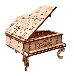 Wood Trick Grand Piano Music Box 3D Wooden Model Kit Wood Trick Grand Piano Music Box 3D Wooden Model Kit