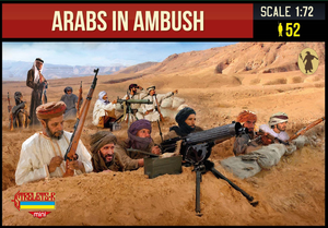  Strelets 1/72 WWI Arab Revolt Arabs in Ambush 