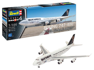  Revell 1/144 Boeing 747-8 Iron Maiden Ed Force One 
