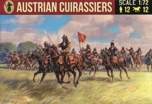 Strelets 1/72 War of Spanish Succession Austrian Cuirassiers Strelets 1/72 War of Spanish Succession Austrian Cuirassiers