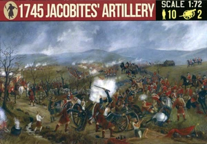  Strelets 1/72 Scottish Wars Scottish Jacobites Artillery 1745 