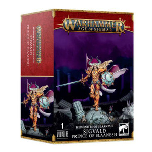 Games Workshop Age of Sigmar - Hedonites of Slaanesh - Sigvald Prince of Slaanesh   Games Workshop Age of Sigmar - Hedonites of Slaanesh - Sigvald Prince of Slaanesh
