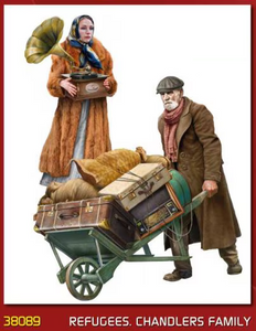 MiniArt 1/35 WWII Refugees - Chandlers Family MiniArt 1/35 WWII Refugees - Chandlers Family