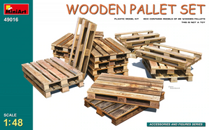 MiniArt 1/48 Wooden Pallet Set MiniArt 1/48 Wooden Pallet Set