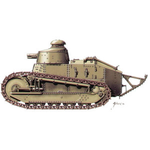 Hat Industrie 1/72 WWI French Renault FT-17 with 37mm Cannon Hat Industrie 1/72 WWI French Renault FT-17 with 37mm Cannon