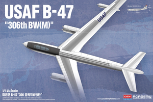 Academy 1/144 Boeing B-47 Stratojet USAF 306th BW(M) Academy 1/144 Boeing B-47 Stratojet USAF 306th BW(M)