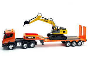 HuiNa RC 1/24 2.4G 9CH Platform Trailer & 6CH Excavator RTR HuiNa RC 1/24 2.4G 9CH Platform Trailer & 6CH Excavator RTR