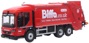  Oxford Diecast 1/76 Dennis Eagle Olympus Refuse Truck Biffa Diecast Model 