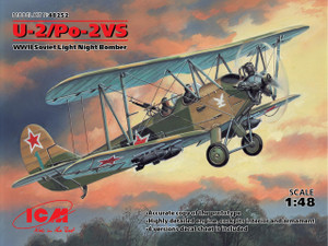 Icm ICM 1/48 Polikarpov U-2/Po-2VS WWII Soviet night Light Bomber 