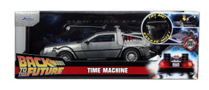 Jada 1/24 Back to the Future Delorean Diecast Model Jada 1/24 Back to the Future Delorean Diecast Model
