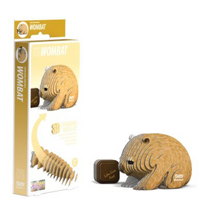 Eugy 78 Wombat Card 3D Puzzle Eugy 78 Wombat Card 3D Puzzle