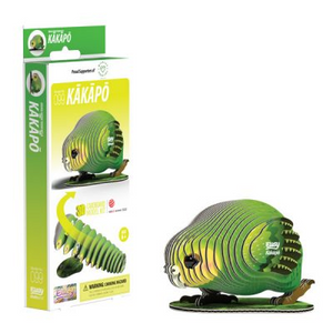 Eugy 99 Kakapo Card 3D Puzzle Eugy 99 Kakapo Card 3D Puzzle