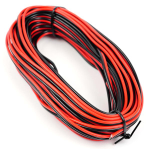 Gaugemaster Red/Black Twinned Wire (14 X 0.15mm) 10m   Gaugemaster Red/Black Twinned Wire (14 X 0.15mm) 10m