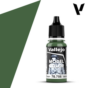 Vallejo Model Color 756 17ml Splinter Green Matt Acrylic Vallejo Model Color 756 17ml Splinter Green Matt Acrylic
