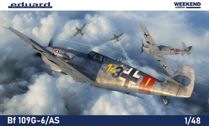 Eduard 1/48 Messerschmitt Bf 109G-6/AS Weekend Edition Eduard 1/48 Messerschmitt Bf 109G-6/AS Weekend Edition