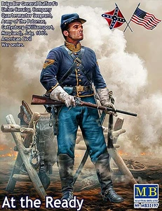  Master Box 1/35 American Civil War Series - At the Ready 