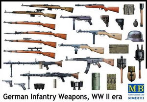 Master Box 1/35 WWII German Infantry Weapons Master Box 1/35 WWII German Infantry Weapons