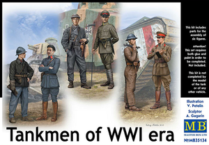  Master Box 1/35 WWI Tankmen 