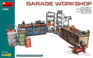  MiniArt 1/48 Garage Workshop 