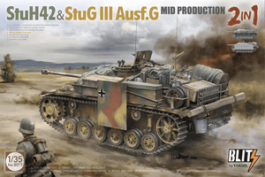 Takom 1/35 StuH.42 & StuG.III Ausf.G Mid Production with Stowage   Takom 1/35 StuH.42 & StuG.III Ausf.G Mid Production with Stowage