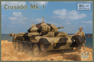 IBG Models 1/72 Crusader Mk.I - British Cruiser Tank Mk.VI   IBG Models 1/72 Crusader Mk.I - British Cruiser Tank Mk.VI