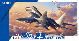 Great Wall Hobby 1/72 Mikoyan MiG-29 Product 9.12 Fulcrum A Late Production   Great Wall Hobby 1/72 Mikoyan MiG-29 Product 9.12 Fulcrum A Late Production