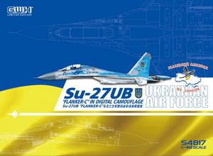 Great Wall Hobby 1/48 Sukhoi Su-27UB Flanker C in Digital Camouflage Great Wall Hobby 1/48 Sukhoi Su-27UB Flanker C in Digital Camouflage