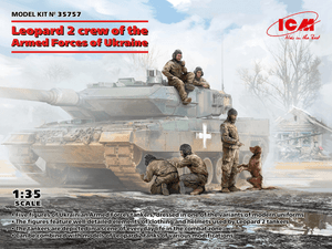 Icm ICM 1/35 Leopard Tank Crew of the Armed Forces of Ukraine Icm ICM 1/35 Leopard Tank Crew of the Armed Forces of Ukraine