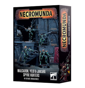 Games Workshop Necromunda - Spyre Hunters - Malcadon, Yeld & Jakara Games Workshop Necromunda - Spyre Hunters - Malcadon, Yeld & Jakara