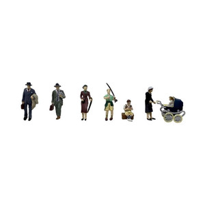  Bachmann Post-War Era Figures Set B 