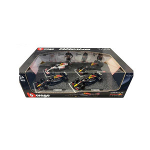 Burago 1/24 Red Bull Racing Max Verstappen Champion 4 Car Set Burago 1/24 Red Bull Racing Max Verstappen Champion 4 Car Set