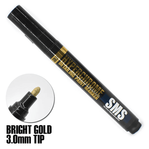  SMS Hyperchrome Chrome Marker Pen - Bright Gold - 3mm Tip 