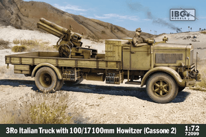 IBG Models 1/72 3Ro Truck with 100/17 100mm Howitzer (Cassone 2) IBG Models 1/72 3Ro Truck with 100/17 100mm Howitzer (Cassone 2)