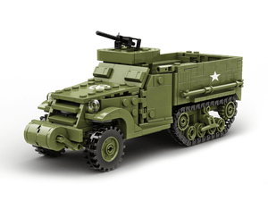  Build Army 1/33 M3A1 Half-Track 