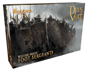 Fireforge Games 28mm Deus Vult - Foot Sergeants Fireforge Games 28mm Deus Vult - Foot Sergeants
