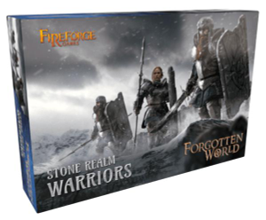  Fireforge Games 28mm Forgotten World - Stone Realm Dwarf Warriors 