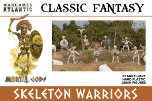 Wargames Atlantic 28mm Classic Fantasy - Skeleton Infantry Wargames Atlantic 28mm Classic Fantasy - Skeleton Infantry