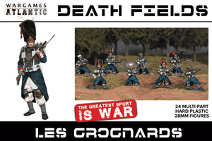 Wargames Atlantic 28mm Death Fields - Les Grognards Infantry Wargames Atlantic 28mm Death Fields - Les Grognards Infantry