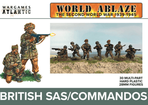 Wargames Atlantic 28mm World Ablaze - WWII British SAS and Commandos Wargames Atlantic 28mm World Ablaze - WWII British SAS and Commandos