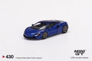 Mini GT 1/64 Mclaren Artura Volcano Blue (RHD) Mini GT 1/64 Mclaren Artura Volcano Blue (RHD)