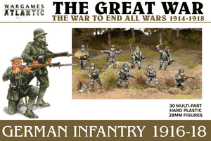 Wargames Atlantic 28mm Great War - WWI German Infantry 1916-1918 Wargames Atlantic 28mm Great War - WWI German Infantry 1916-1918